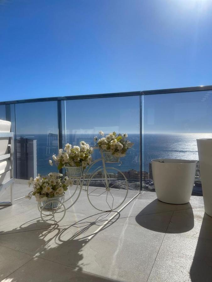 דירות Sunset Waves Benidorm Julieta Vistas Al Mar Premium 200 Mt2 Con Jacuzzi En Terraza מראה חיצוני תמונה