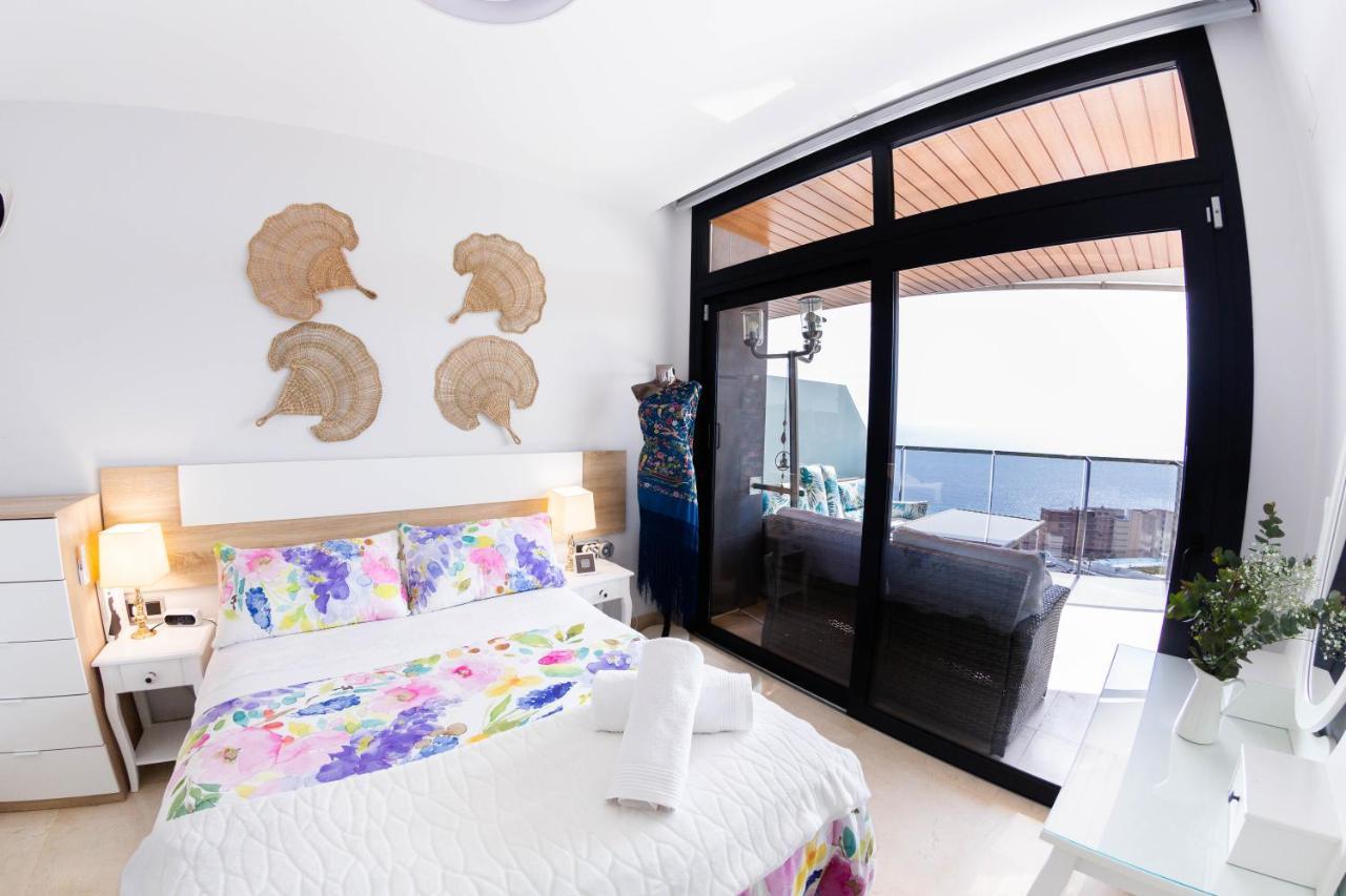 דירות Sunset Waves Benidorm Julieta Vistas Al Mar Premium 200 Mt2 Con Jacuzzi En Terraza מראה חיצוני תמונה