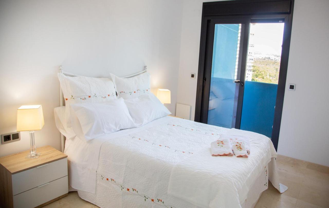 דירות Sunset Waves Benidorm Julieta Vistas Al Mar Premium 200 Mt2 Con Jacuzzi En Terraza מראה חיצוני תמונה