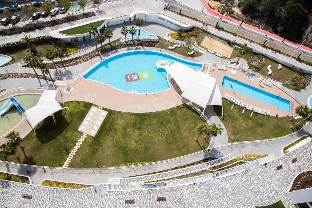 דירות Sunset Waves Benidorm Julieta Vistas Al Mar Premium 200 Mt2 Con Jacuzzi En Terraza מראה חיצוני תמונה